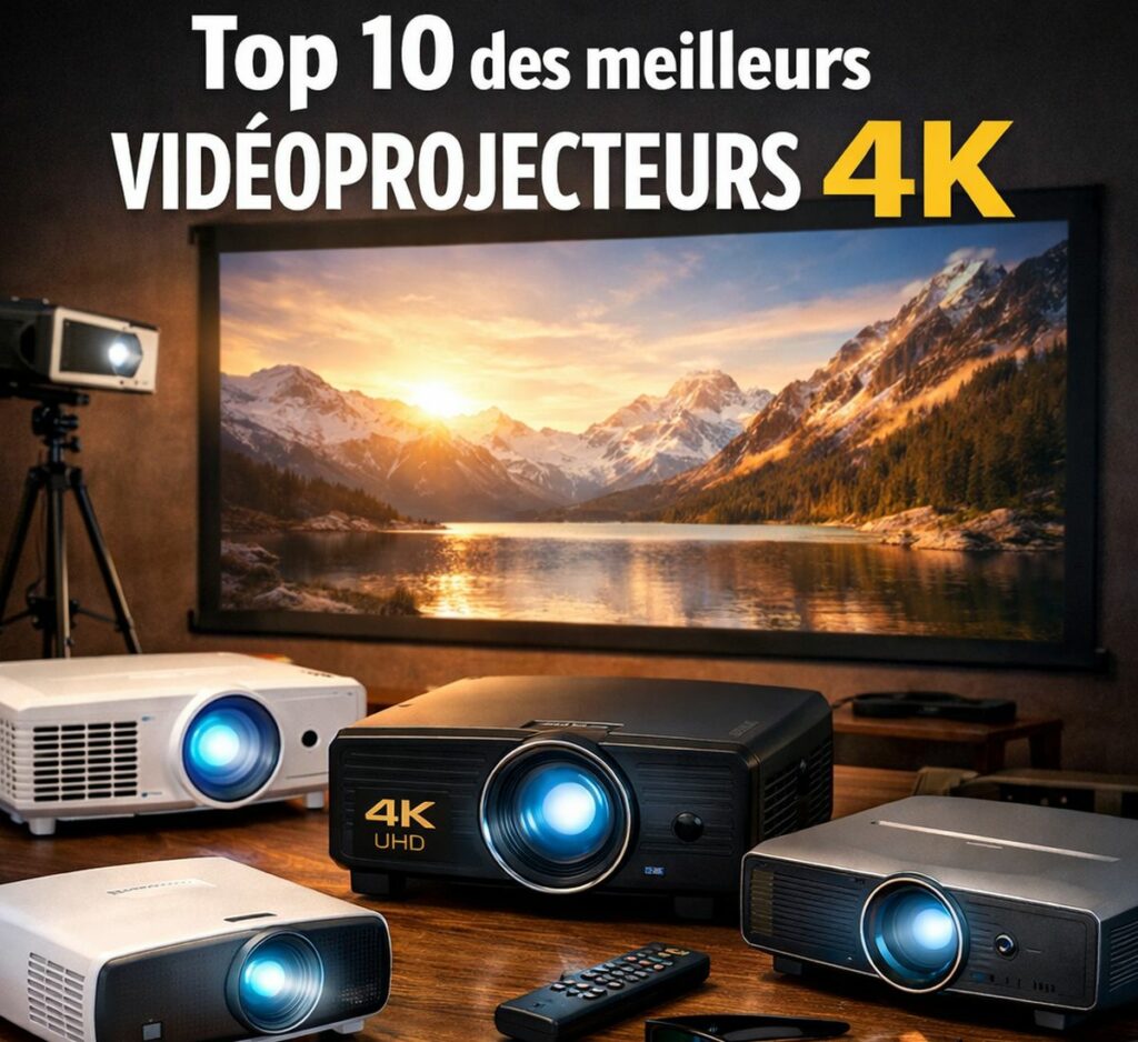 Top 10 des meilleurs vidéoprojecteurs 4k